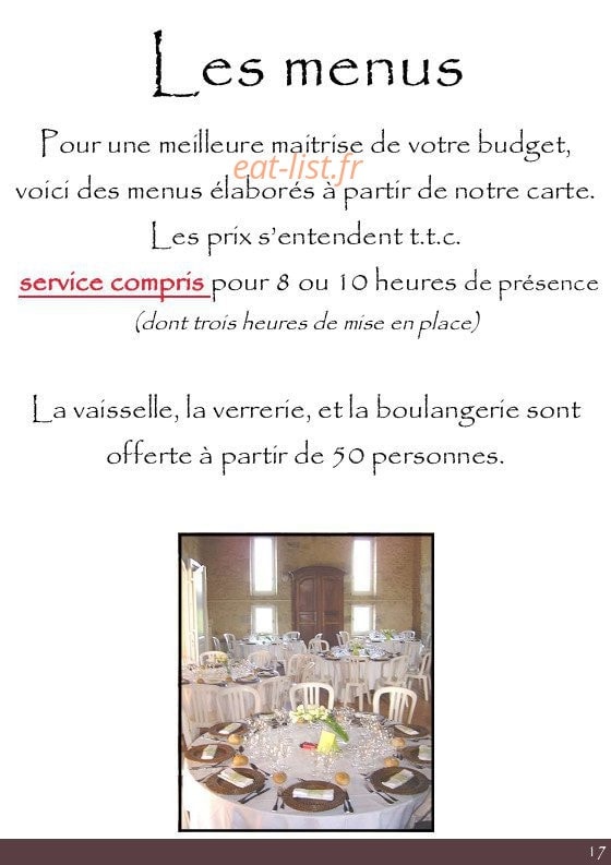 Elyse — carte page 15