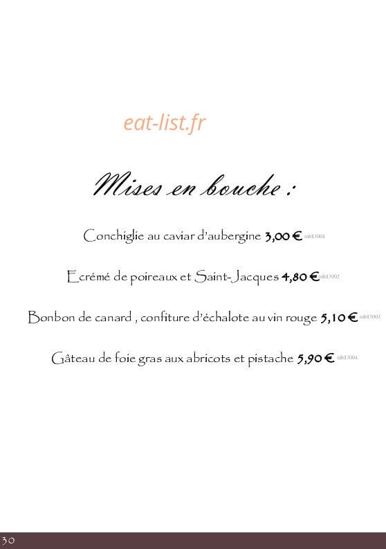 Elyse — carte page 28