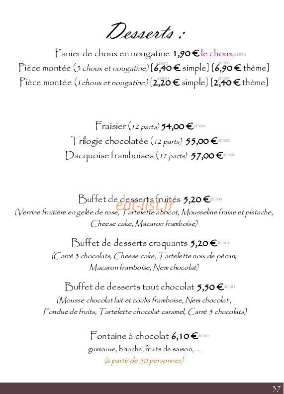 Elyse — carte page 35
