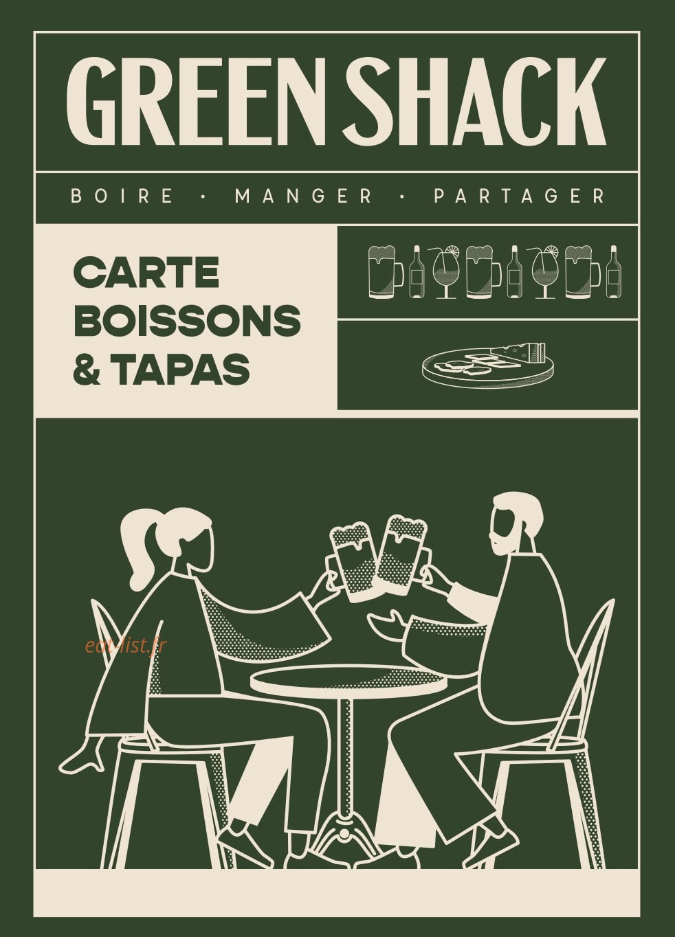 Green Shack — carte page 3