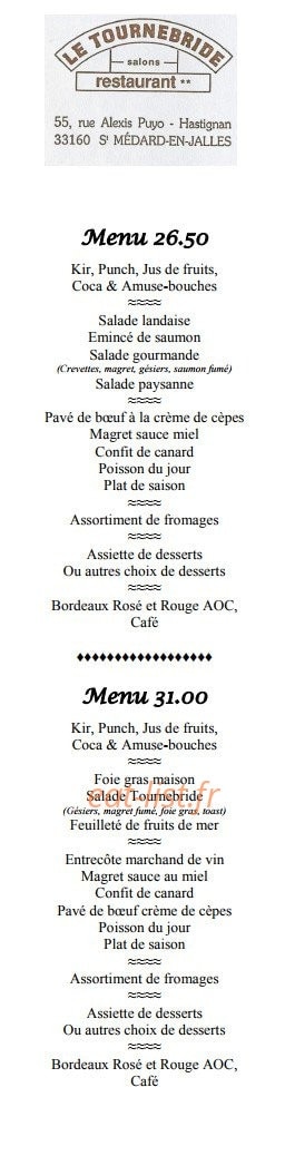 Le Tournebride — carte page 1