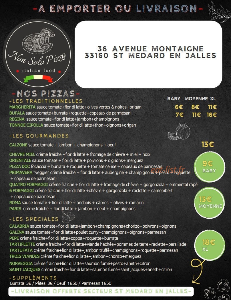 Non Solo — carte page 1