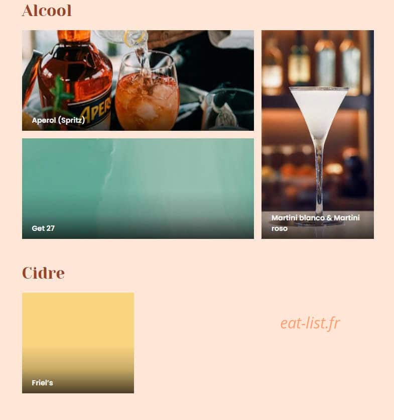 Beers & Brothers — carte page 6