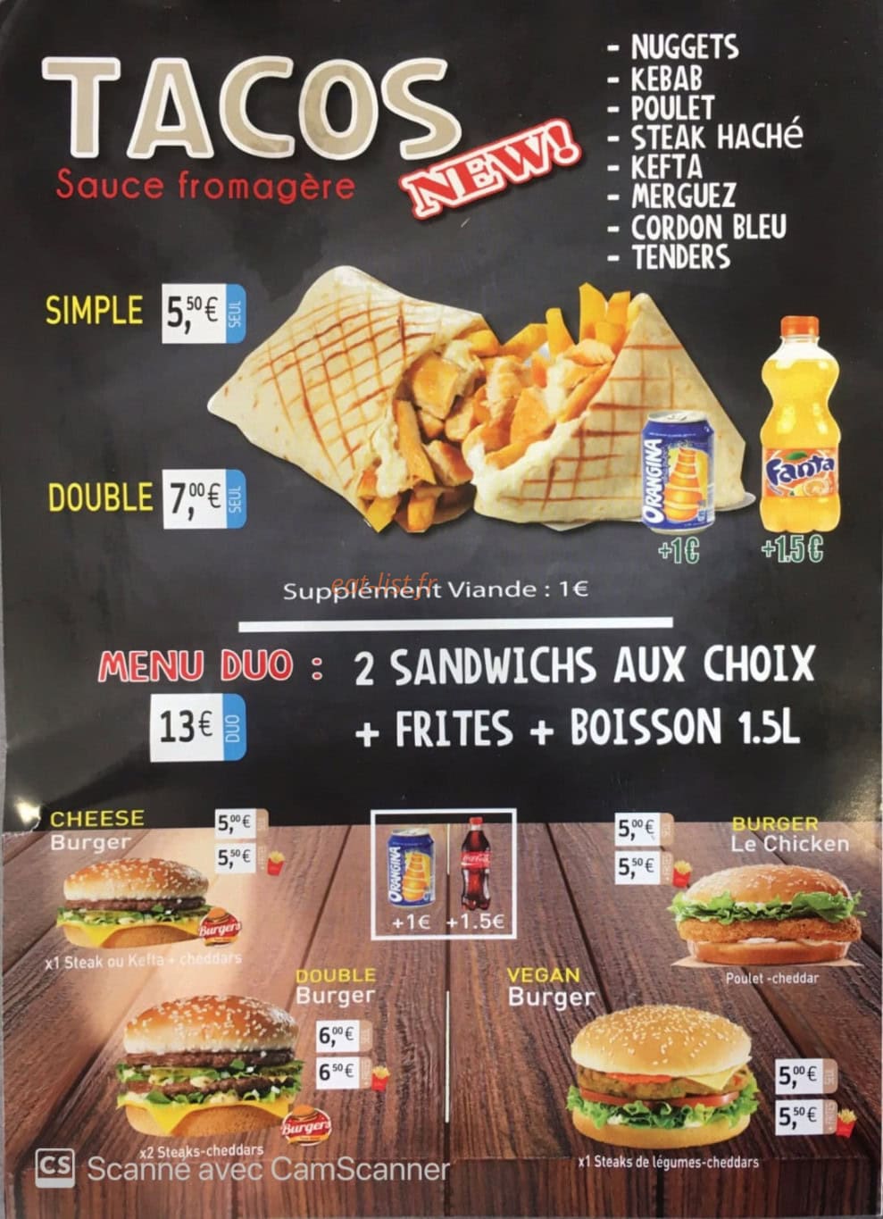 Delice De Gradignan — carte page 3