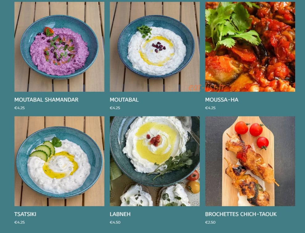La petite cuisine de Marguerite — carte page 3