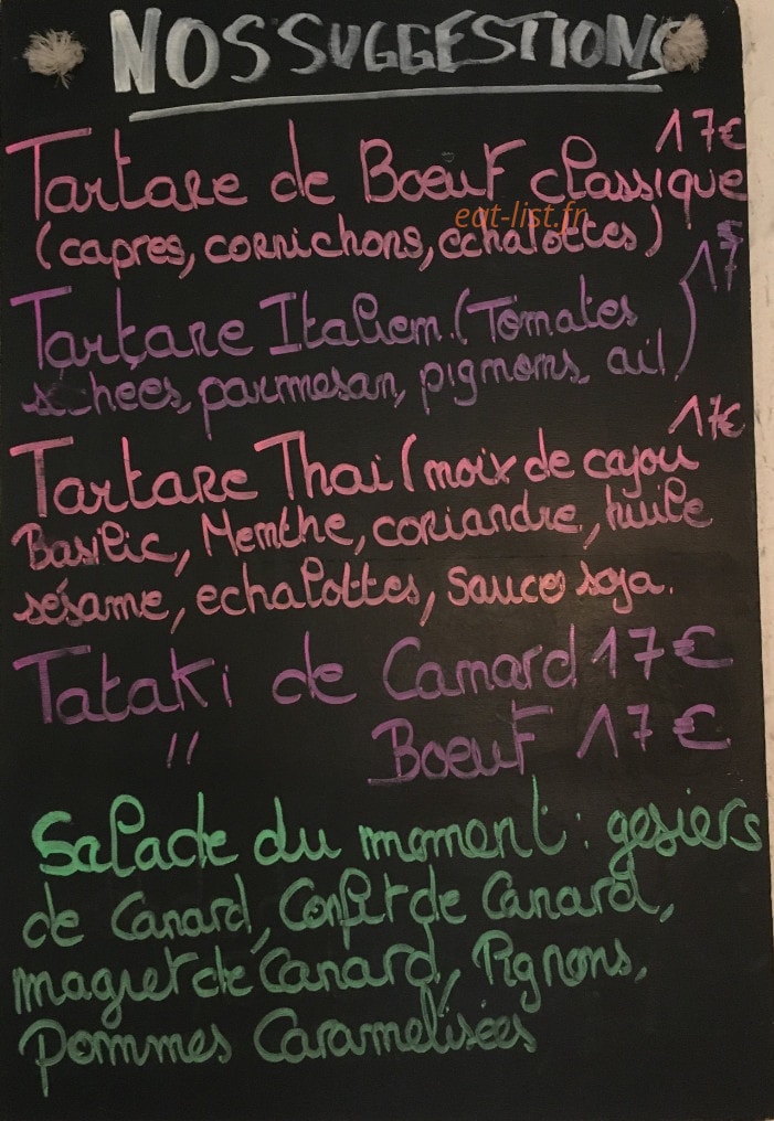 La Terrasse des Poètes — carte page 1