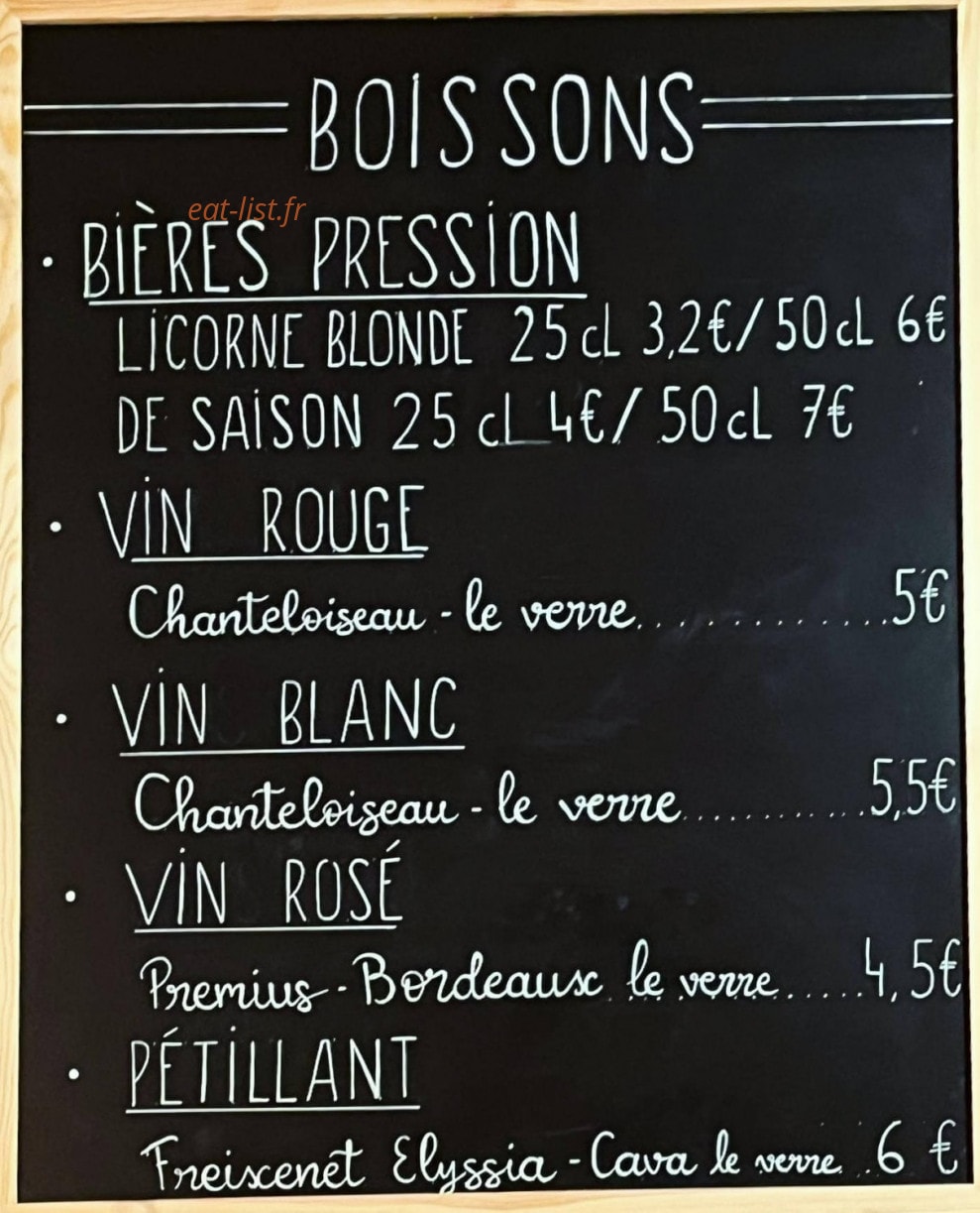 Le Bocal — carte page 5