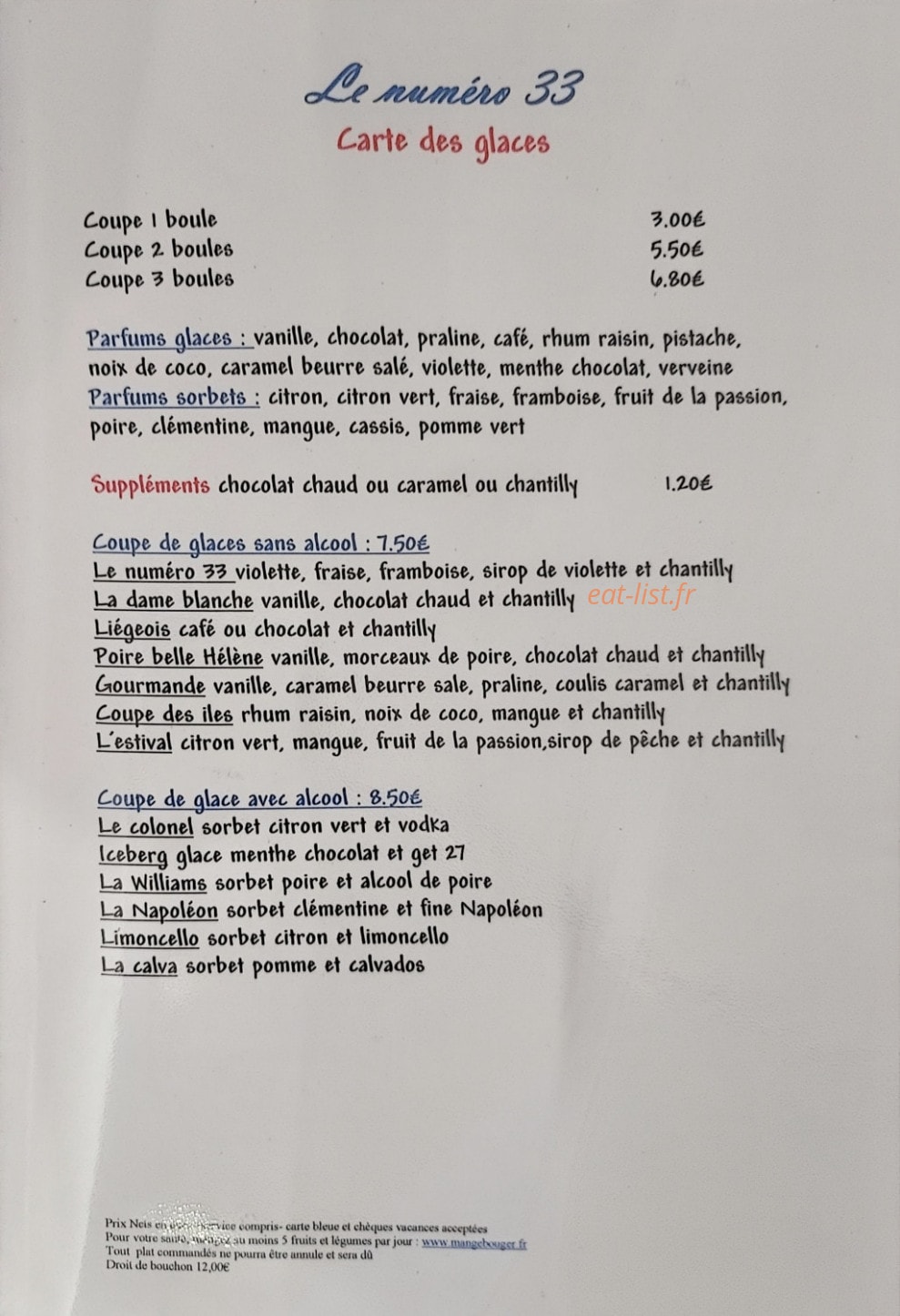 Le Numéro 33 — carte page 5