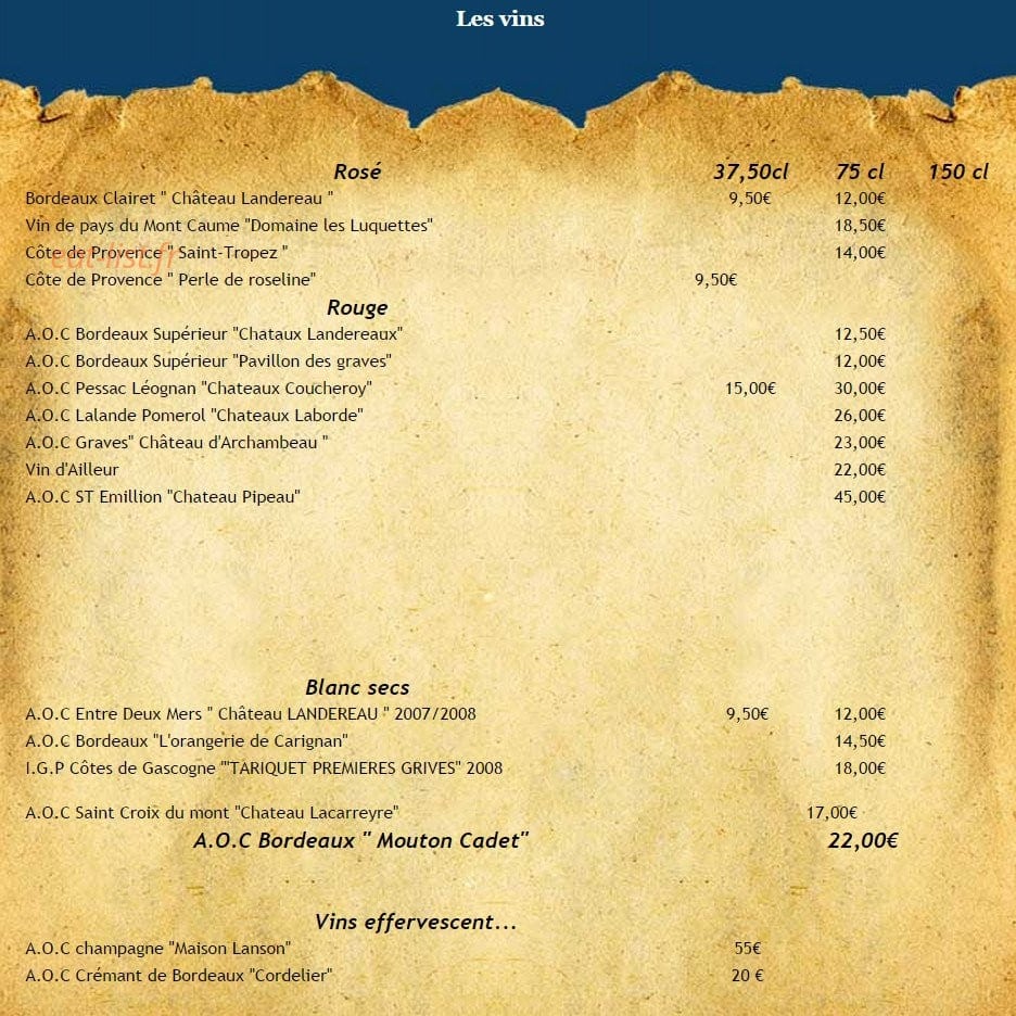 La péniche — carte page 3