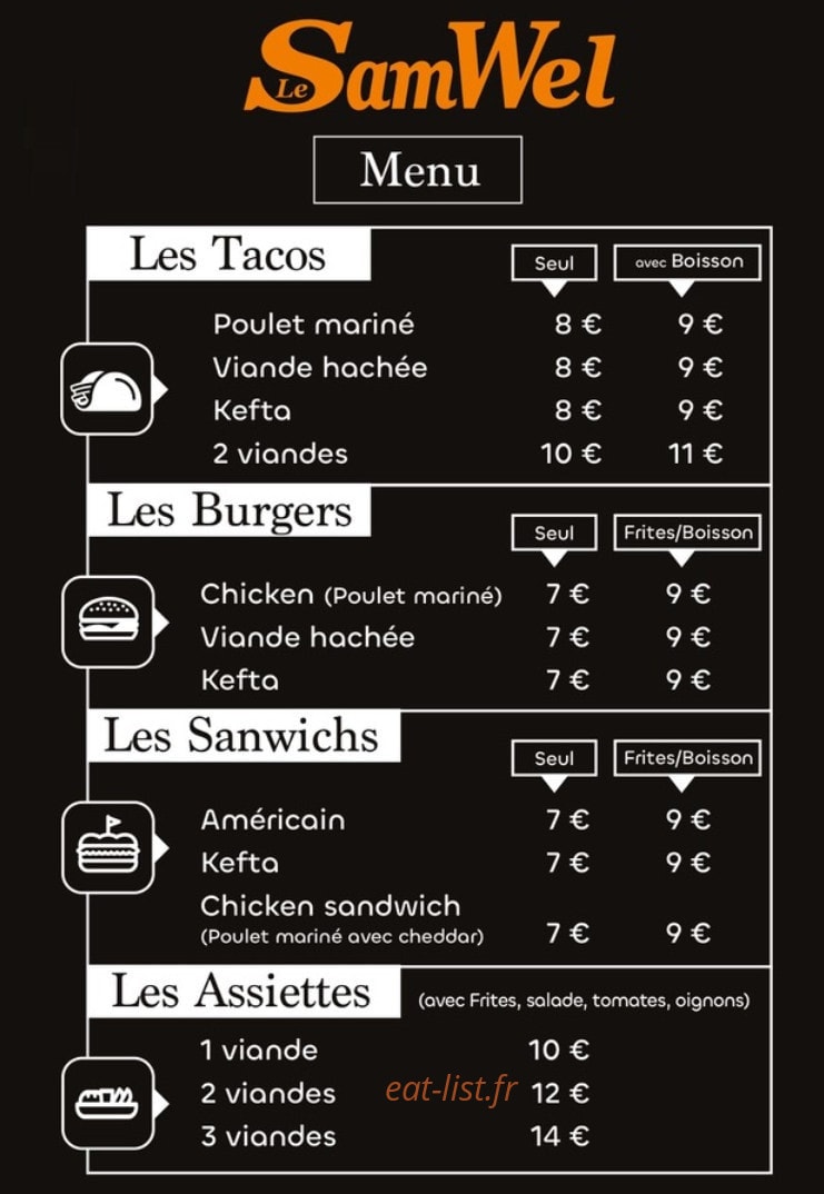 Le samswel — carte page 1