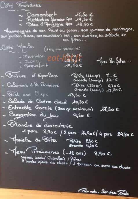La Forge — carte page 1