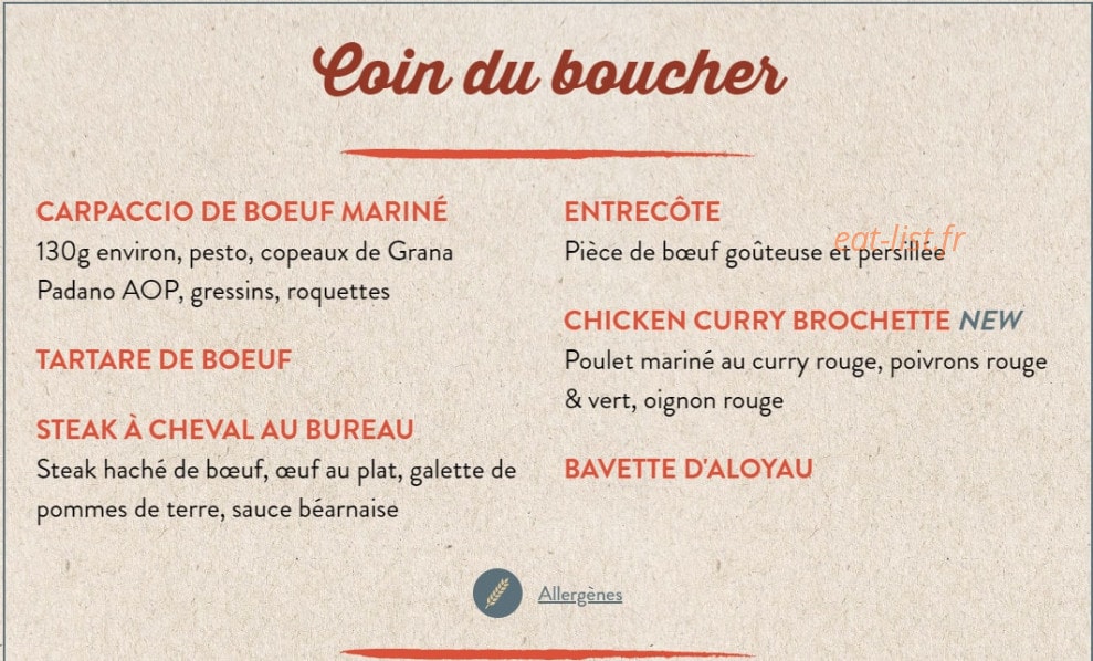 Au Bureau — carte page 3
