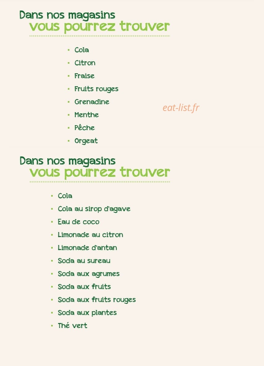Bio c'bon — carte page 10