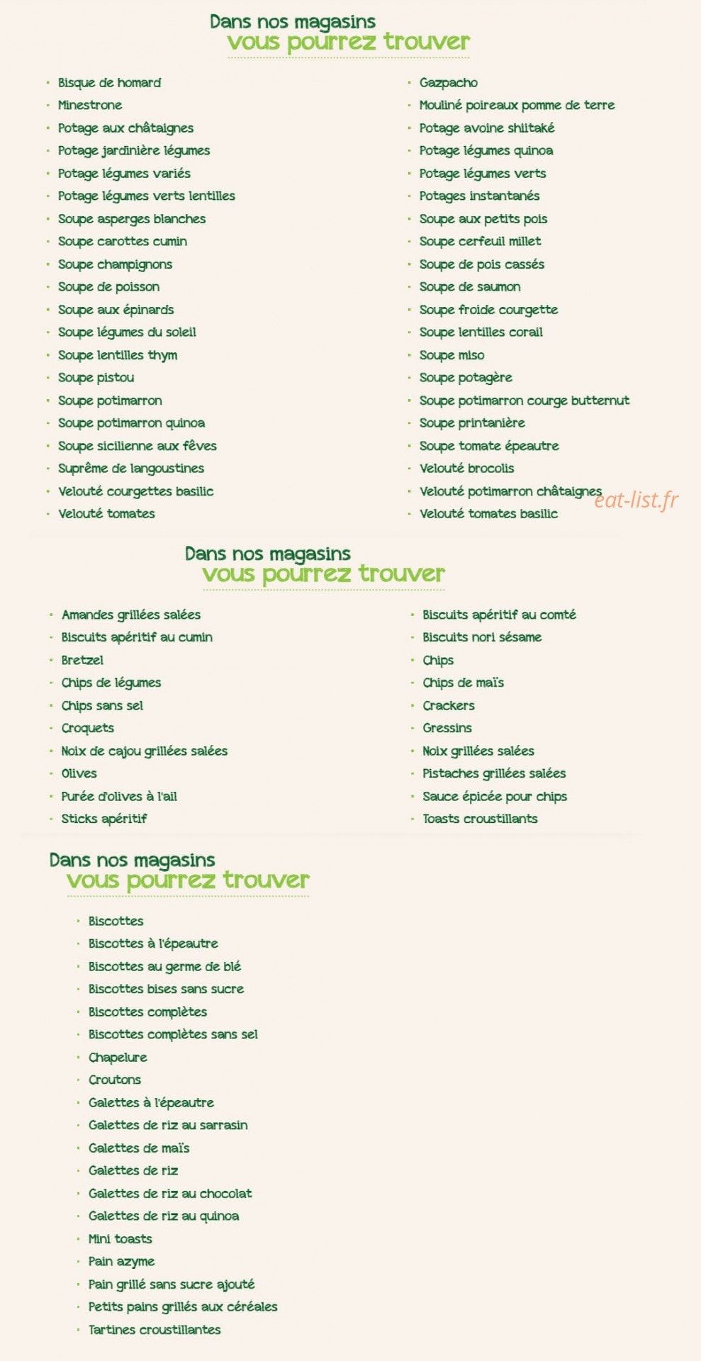 Bio c'bon — carte page 5