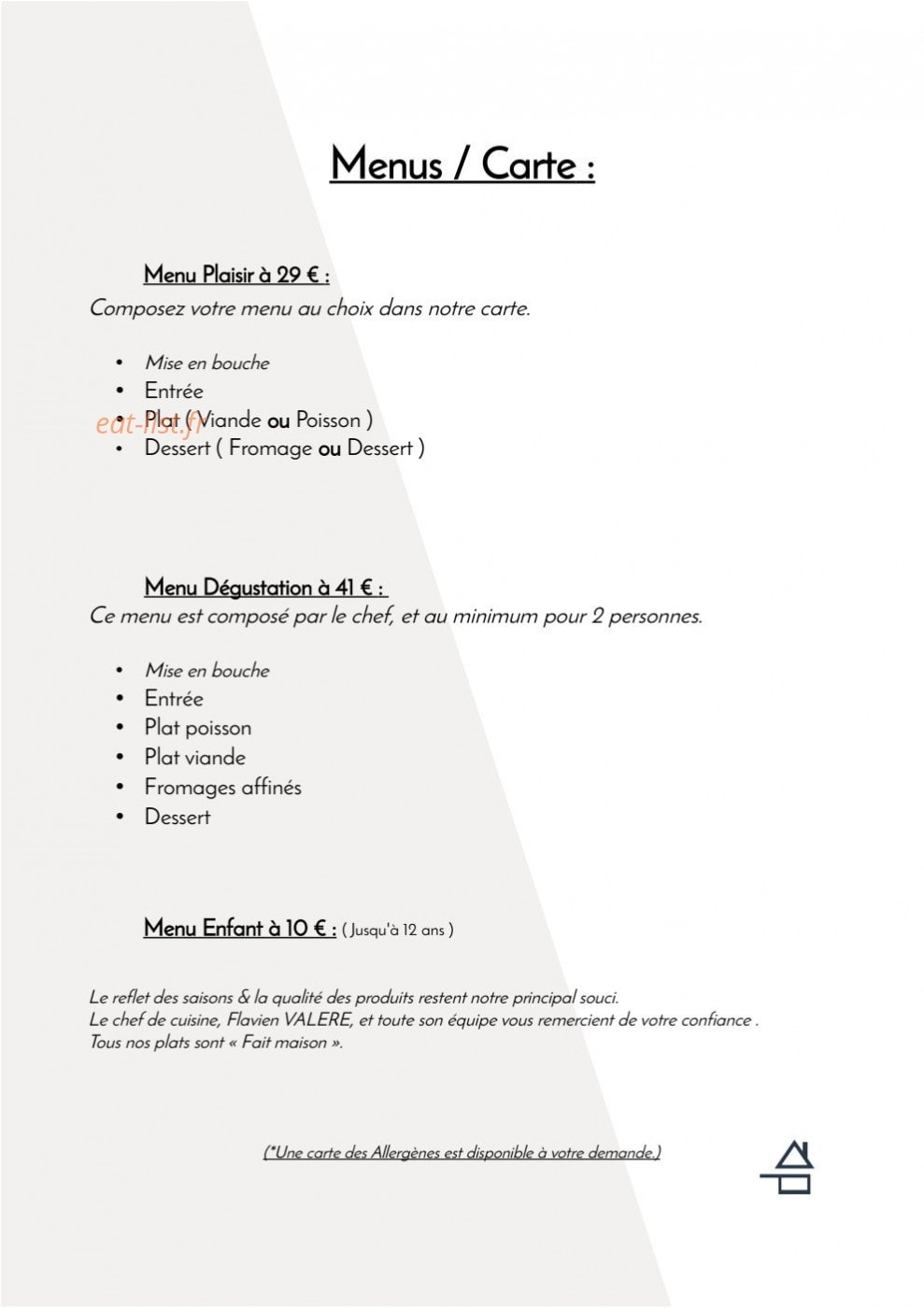 L'Atelier FV — carte page 1
