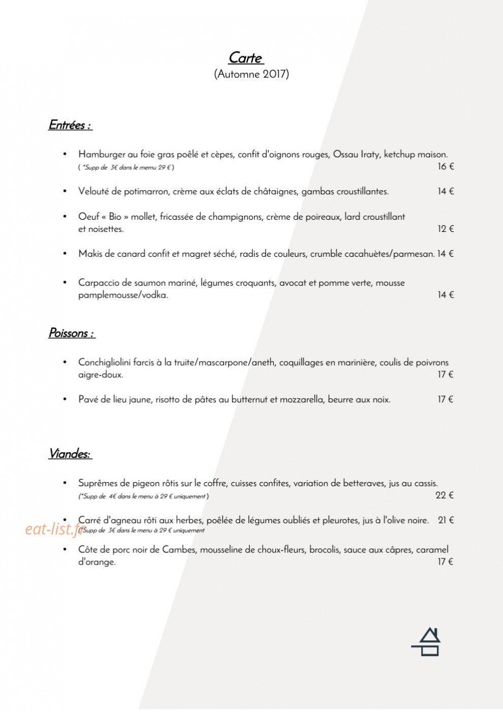 L'Atelier FV — carte page 2