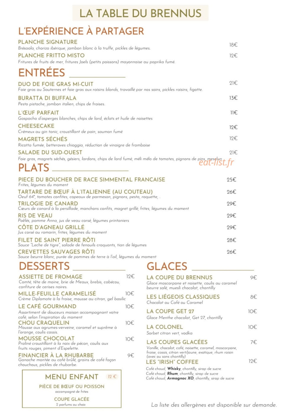 La Table du Brennus — carte page 2