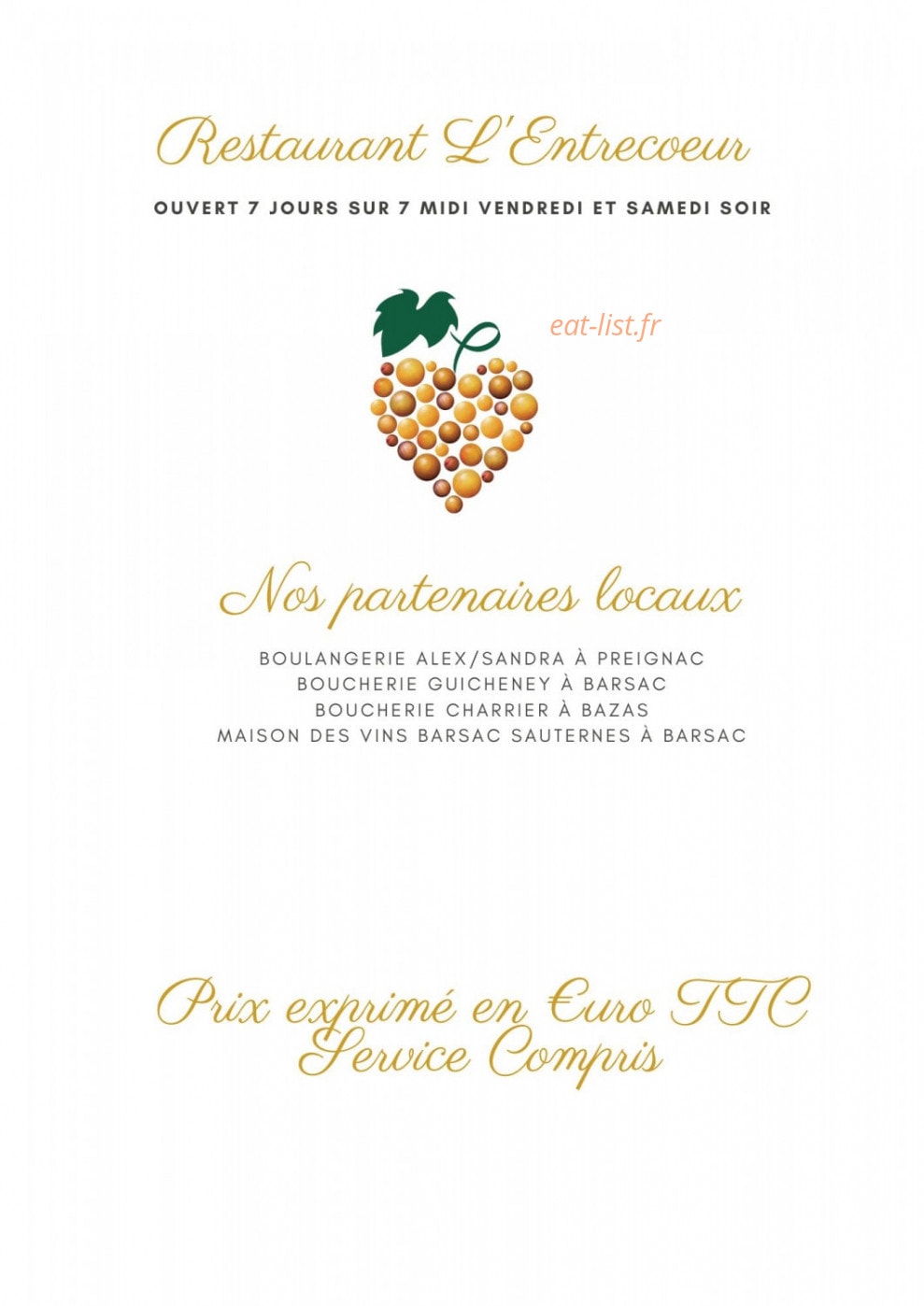L'Entrecoeur — carte page 1
