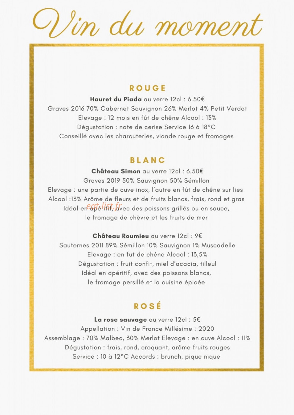 L'Entrecoeur — carte page 5