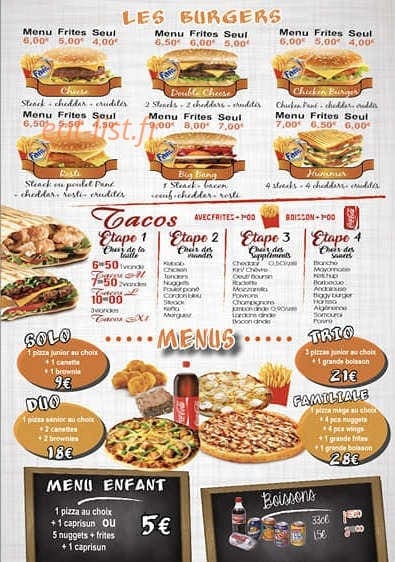 Pizza Familly — carte page 2