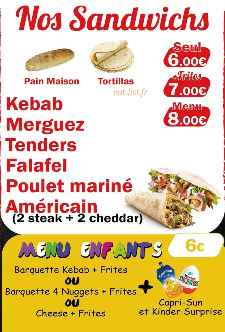 Fan's Tacos — carte page 4