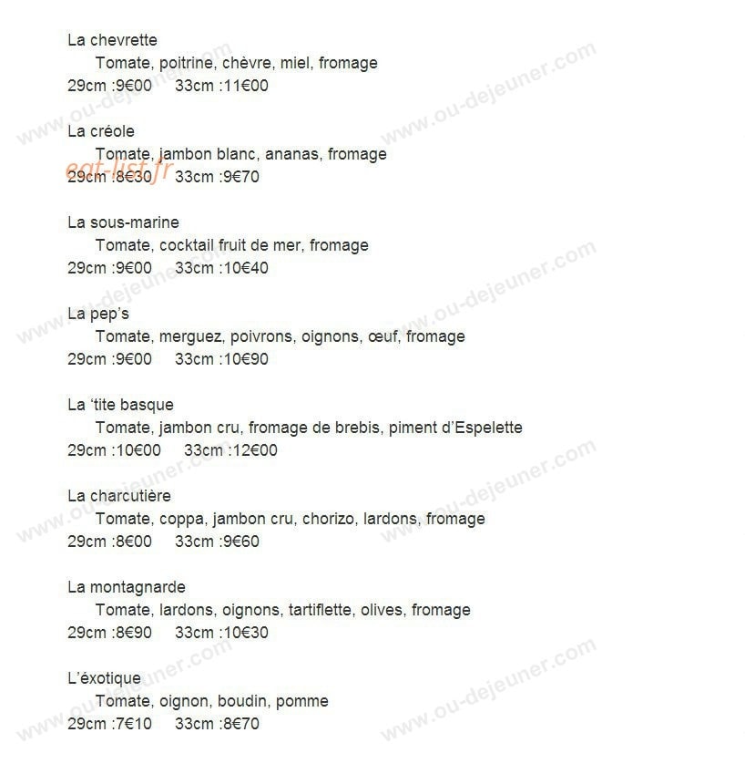 Le Mystic — carte page 2