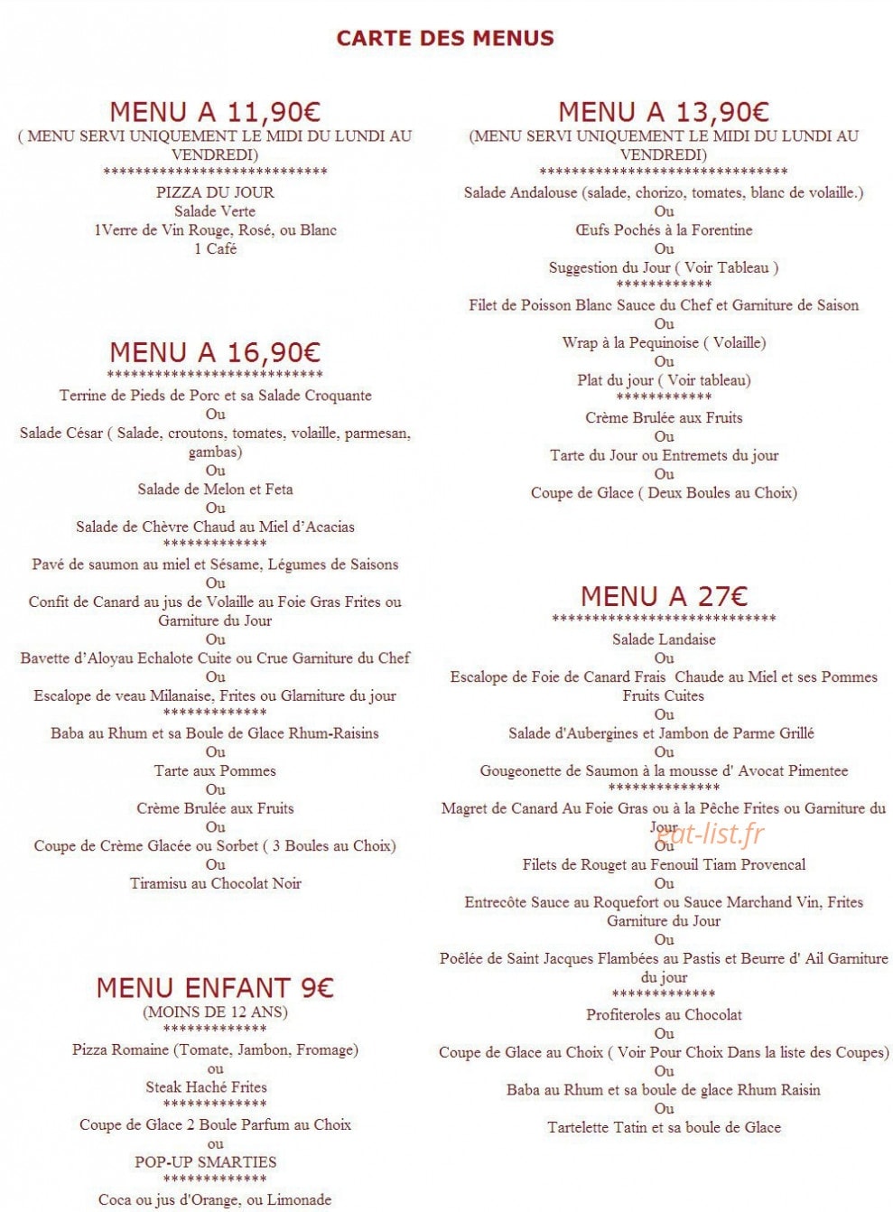 Luceti — carte page 1