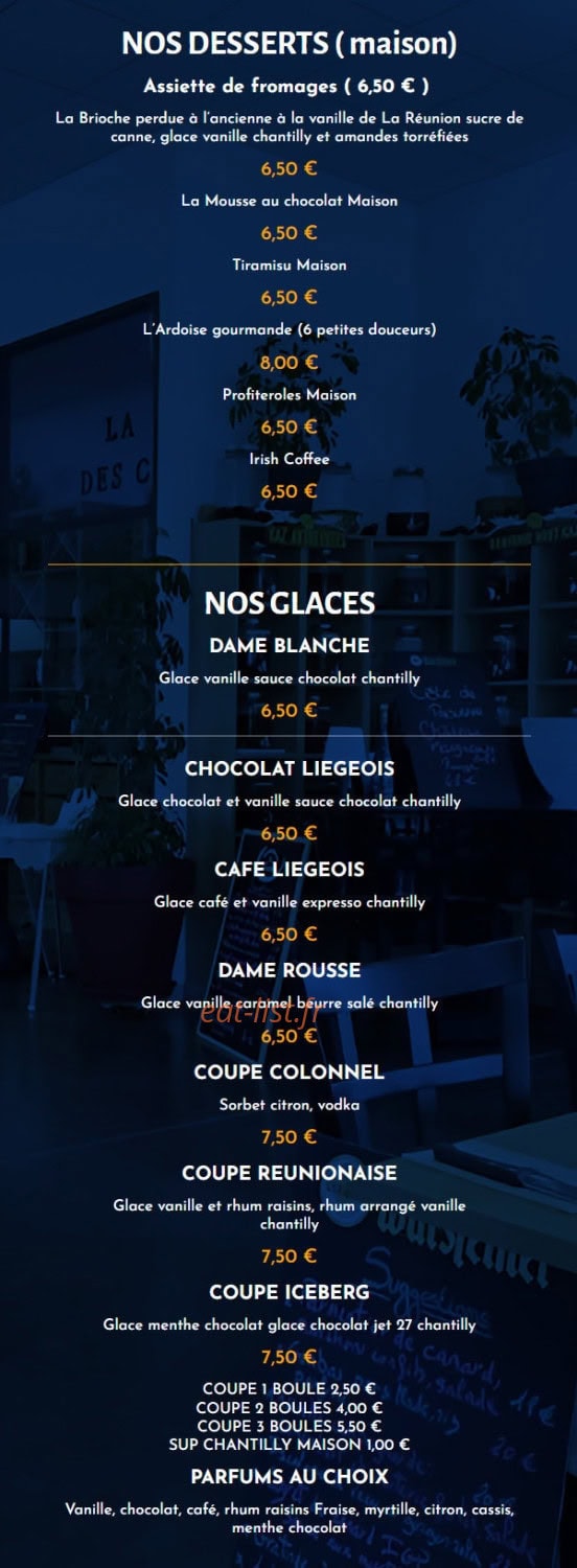 L'antre'potes — carte page 5