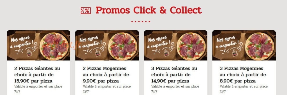 La Boîte à Pizza — carte page 2