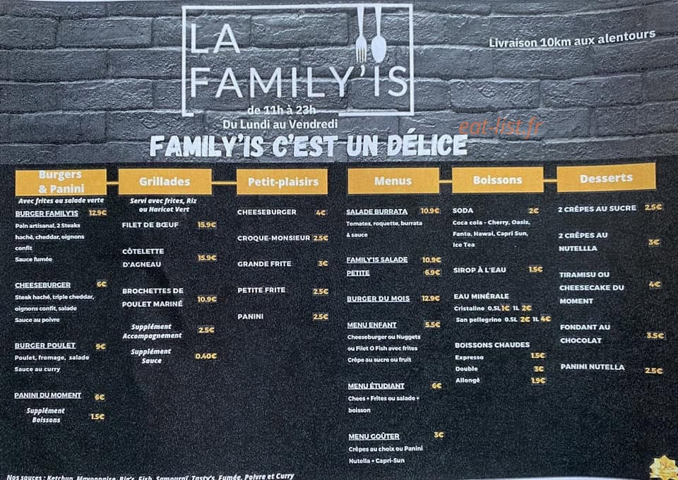 La family’is — carte page 1