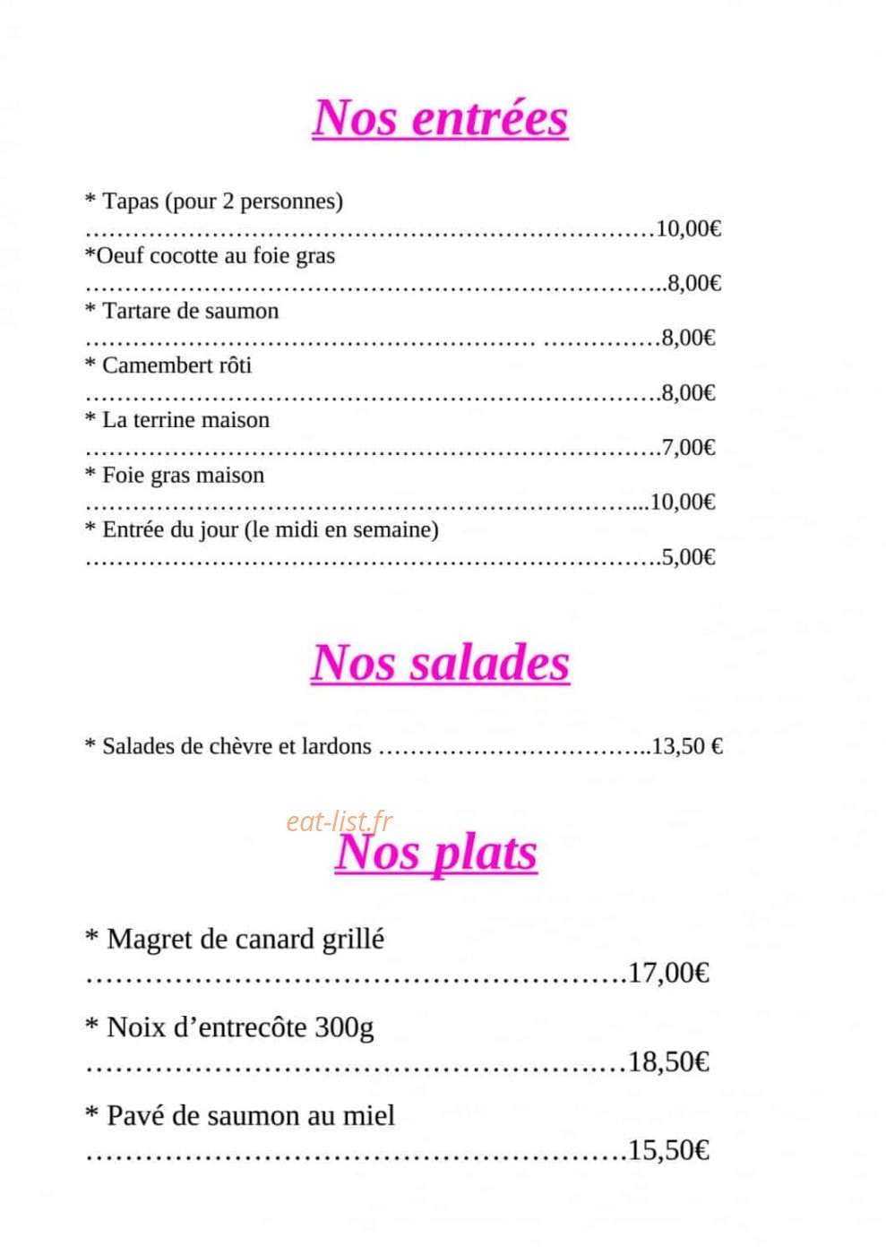 La Villa Mondénard — carte page 2