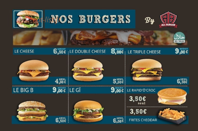 Rapidotacos — carte page 4