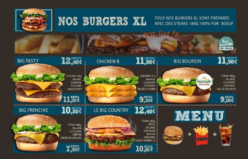 Rapidotacos — carte page 2
