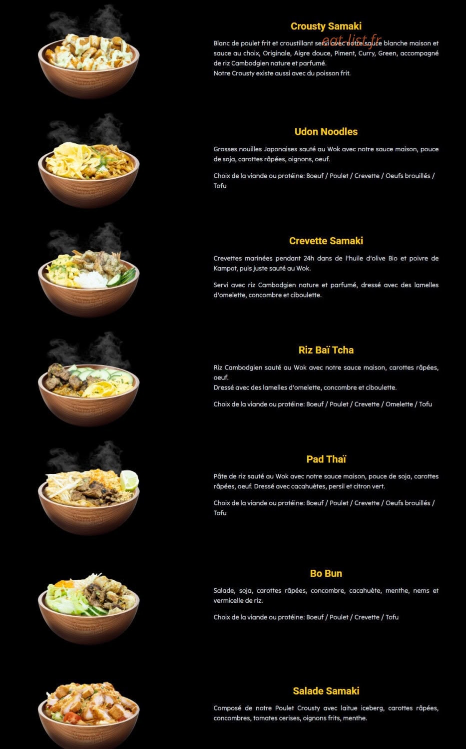Samaki — carte page 2