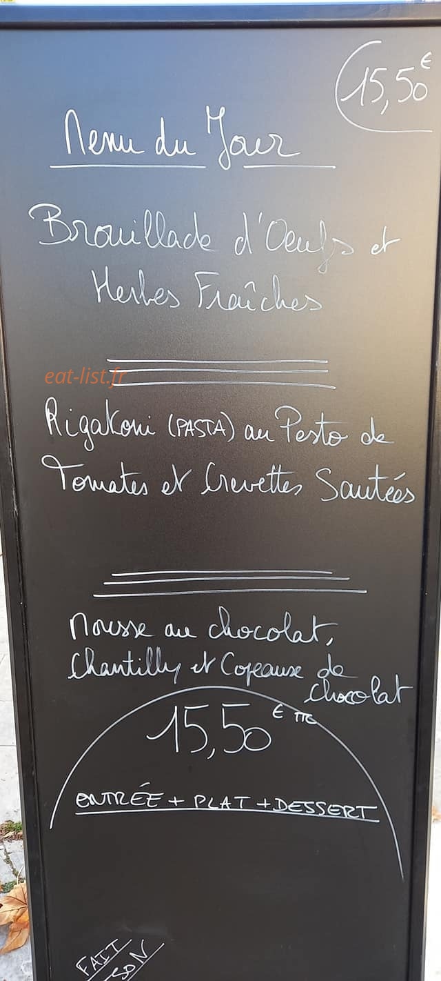 La Cambuse pauillac — carte page 1