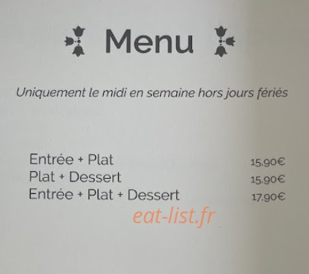 La Table Gourmande — carte page 5