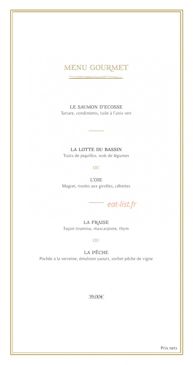 Le Café Lavinal — carte page 4