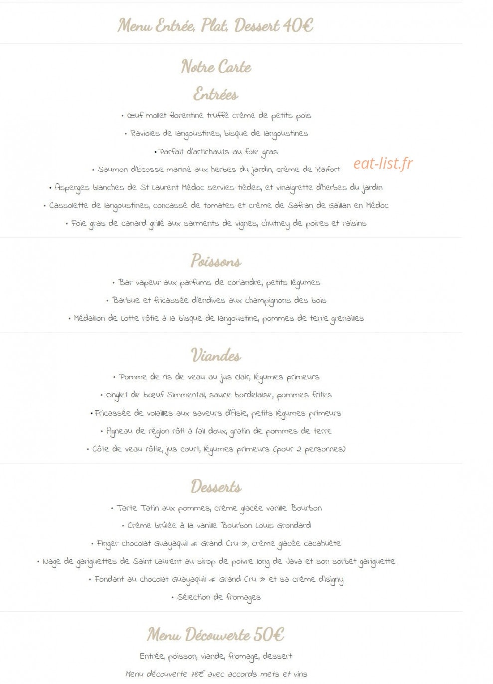 Le saint julien — carte page 1