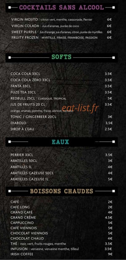 Au Hangar — carte page 7