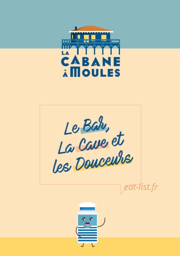 La cabane à moules — carte page 1