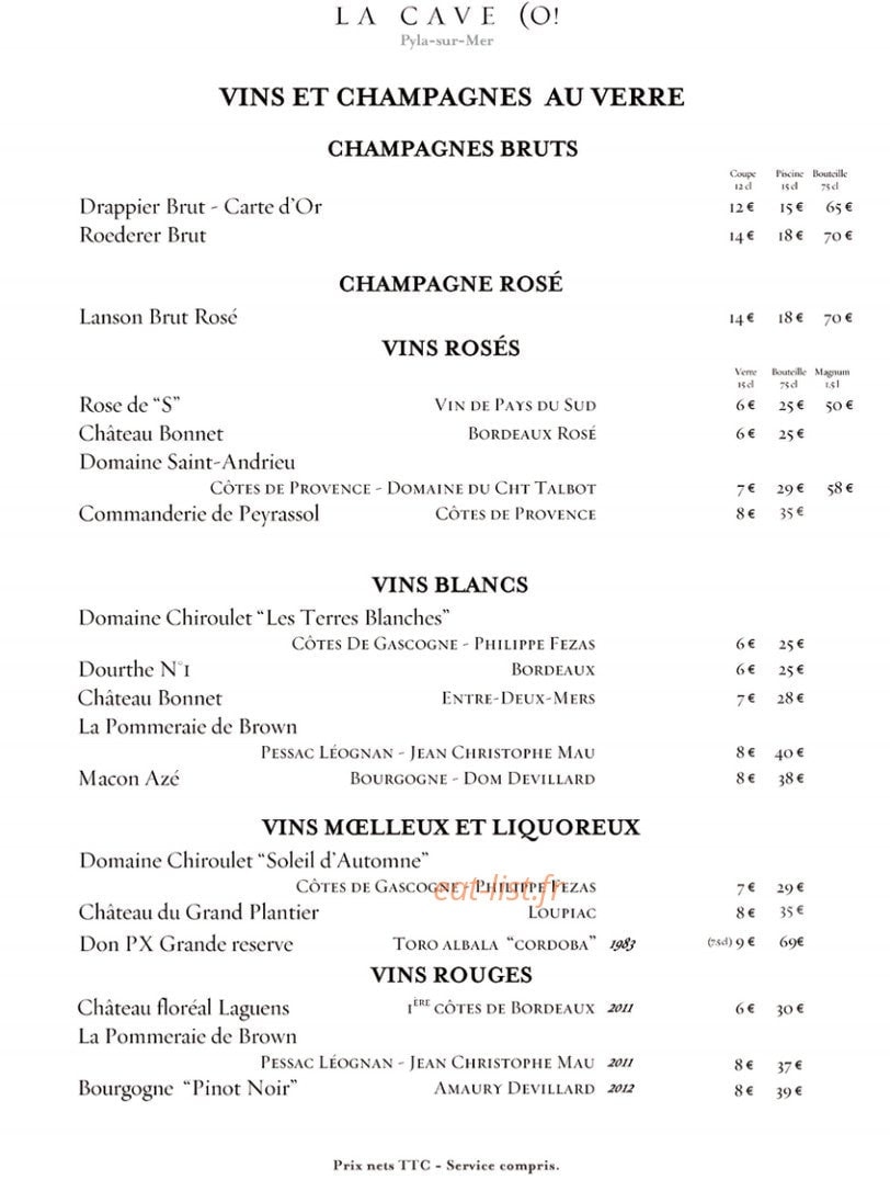 La Coorniche — carte page 4
