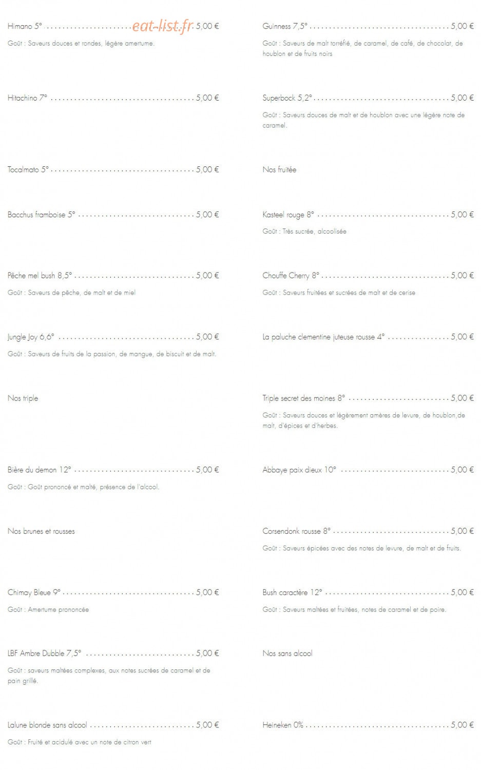 Le Lake — carte page 5
