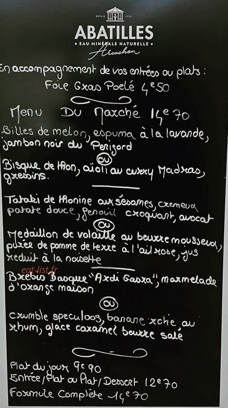 Le Local — carte page 1