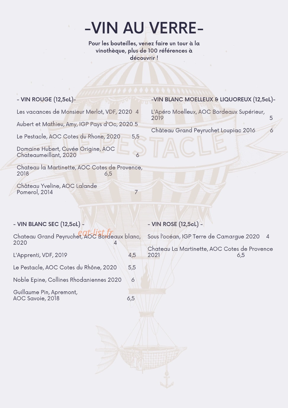 Le Pestacle — carte page 5