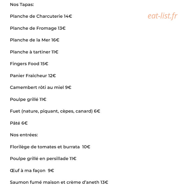 Le Replay — carte page 1