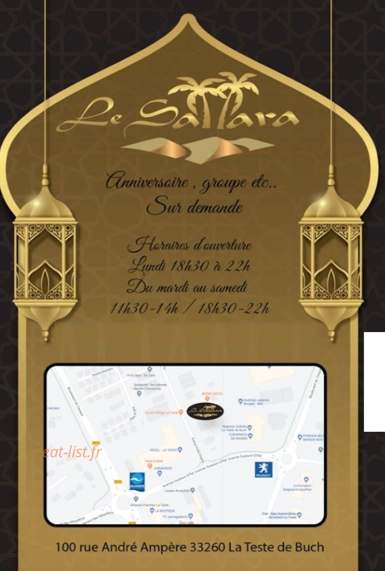 Le Sahara — carte page 1