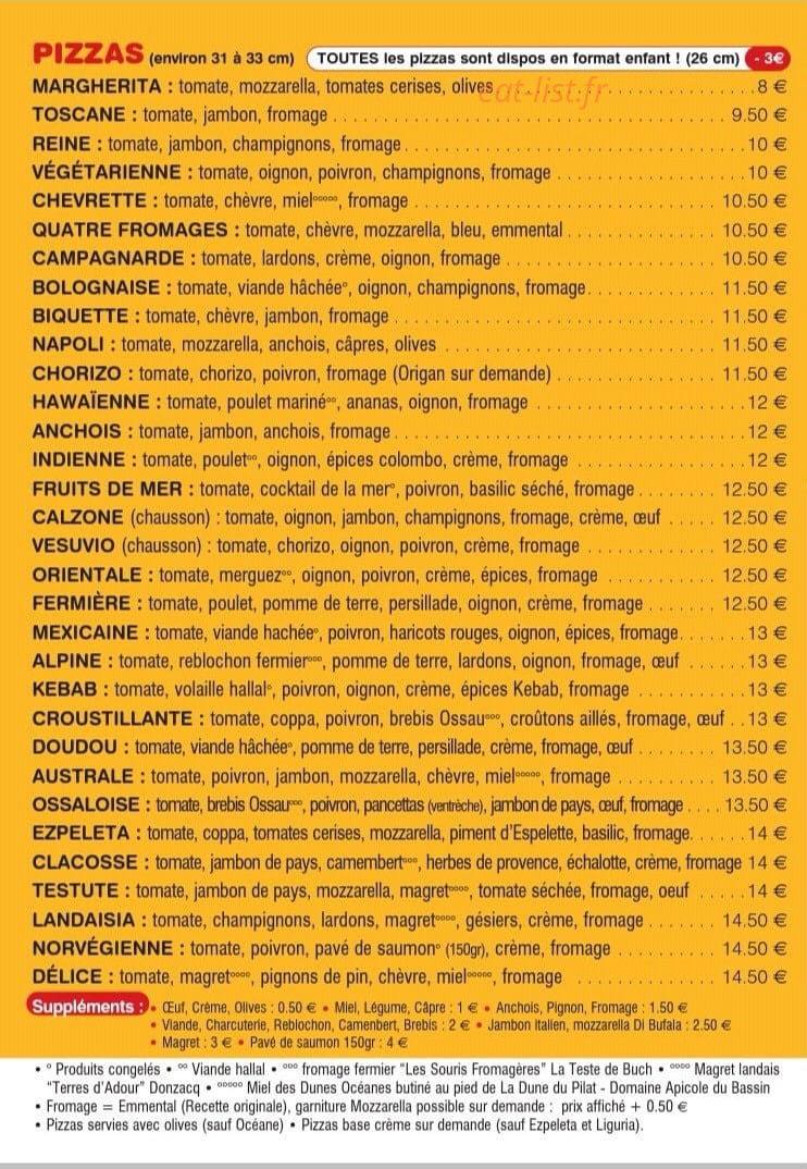 Pizza 2 Buch — carte page 1
