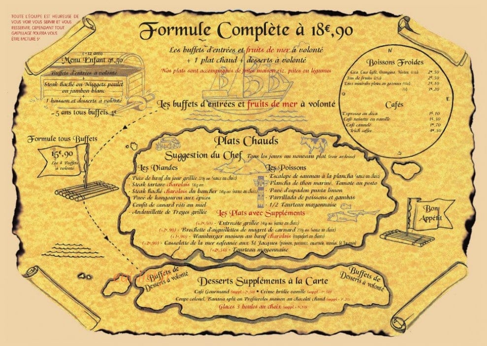 Robinson Crusoé — carte page 2