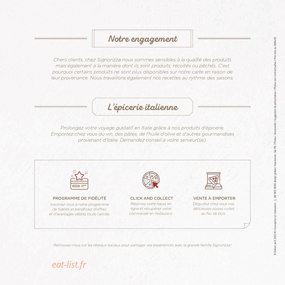 Signorizza — carte page 11