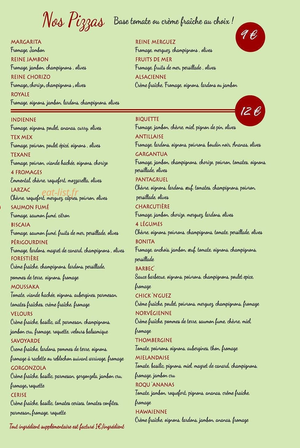 La Terrasse — carte page 2